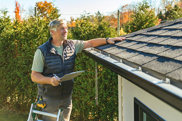 Professional Roof Repair technician working in Albion, RI